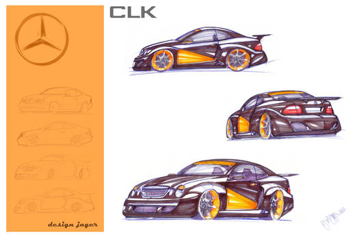 CLK w208 DTM look