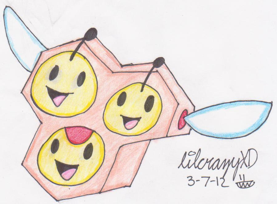 Pokemon: Combee by AwkwardArtist-chan on DeviantArt