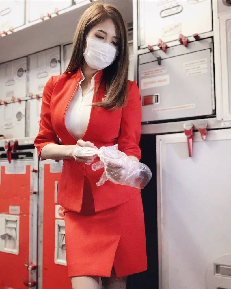 Adgp43 Stewardess Breaking Out The Restraint Kit by adgp43 on DeviantArt
