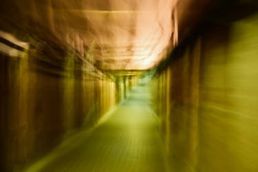 The corridor of Wieliczja Salt Mines