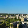 Panoramic view of Kaunas, Lithuania III