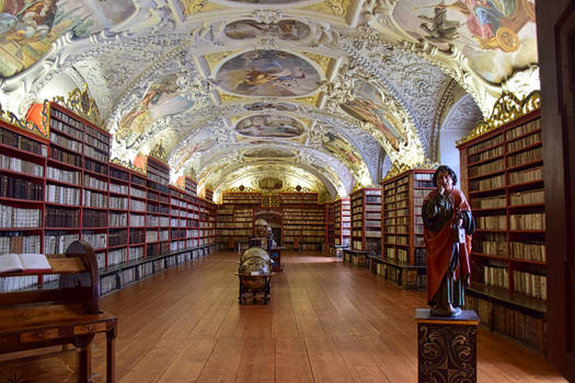 Strahov Monastery Library I, Prague