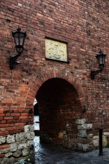 A part of old defense wall in Riga