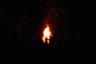 Midsummer bonfire I