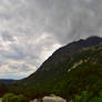 The stream in awe of the mountain
