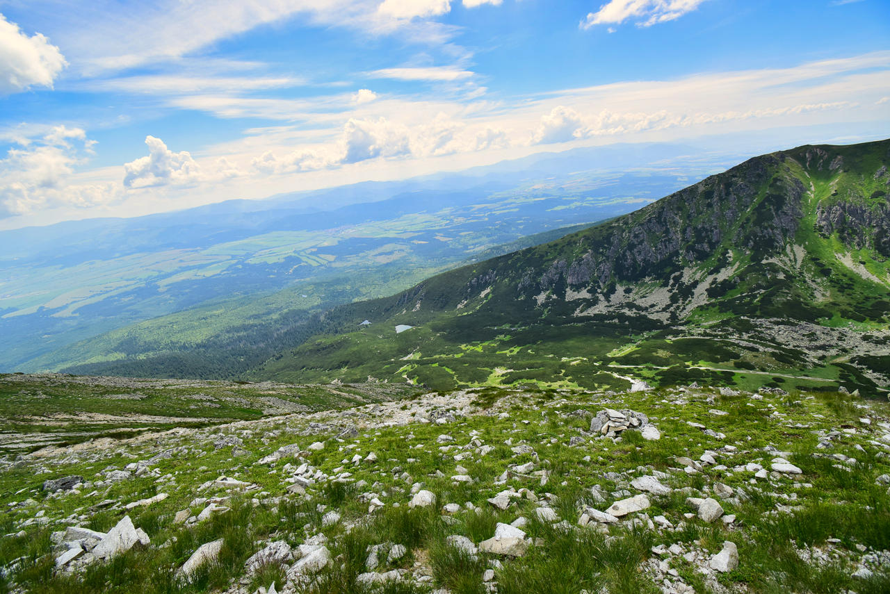 A view from Predne Solisko II