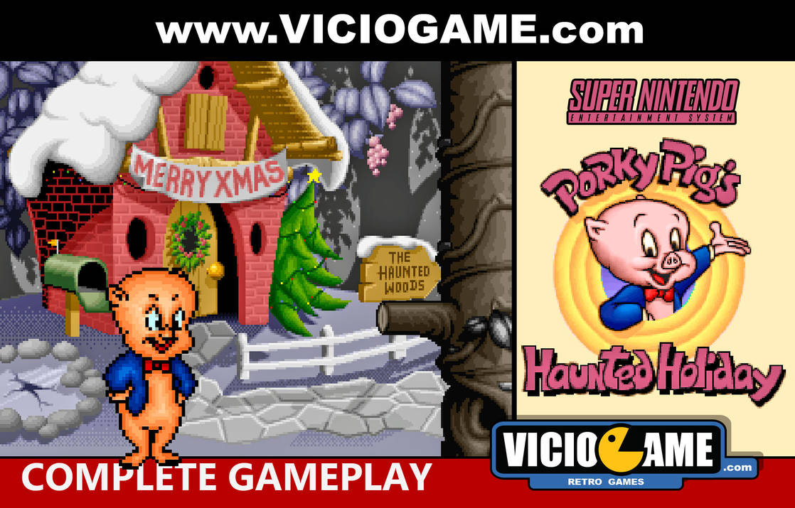 Porky Pig's Haunted Holiday (SNES) Gameplay by viciogame on DeviantArt