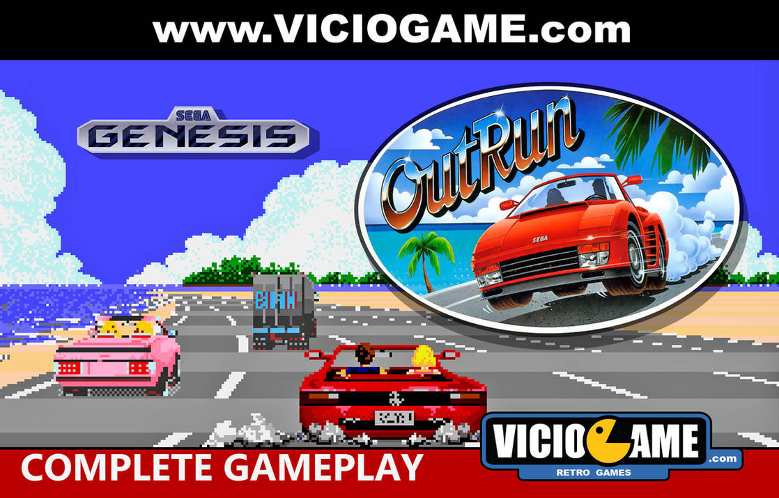 Outrun OutRun (Mega Drive) Complete Gameplay by viciogame on DeviantArt