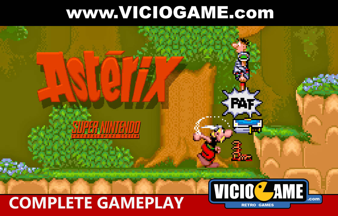 Asterix (Super Complete Gameplay by viciogame DeviantArt