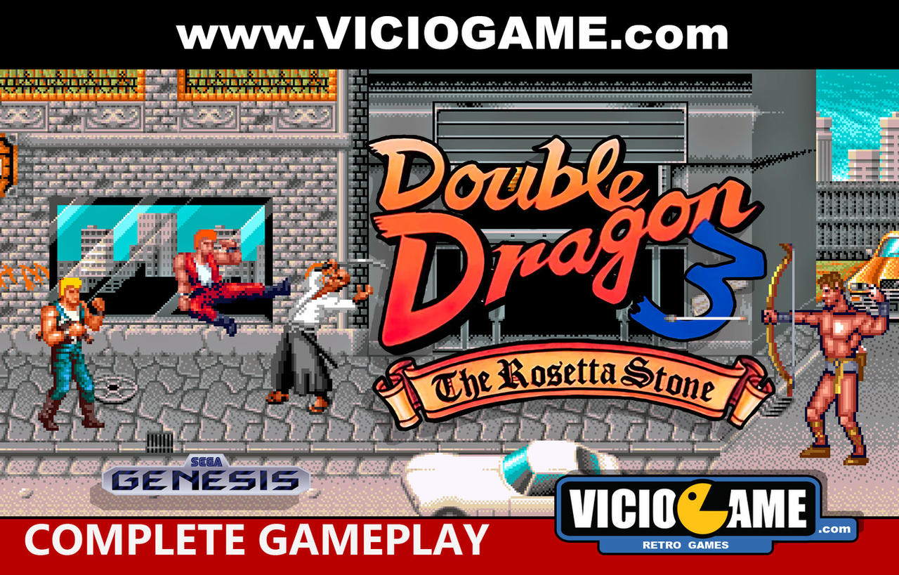 Double Dragon 1 arcade gameplay playthrough longplay 
