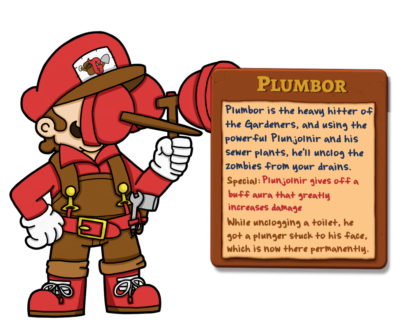 Plonor List Plumbor, Worthy of Plunjolnir by Just-A-PVZ-Fan on DeviantArt