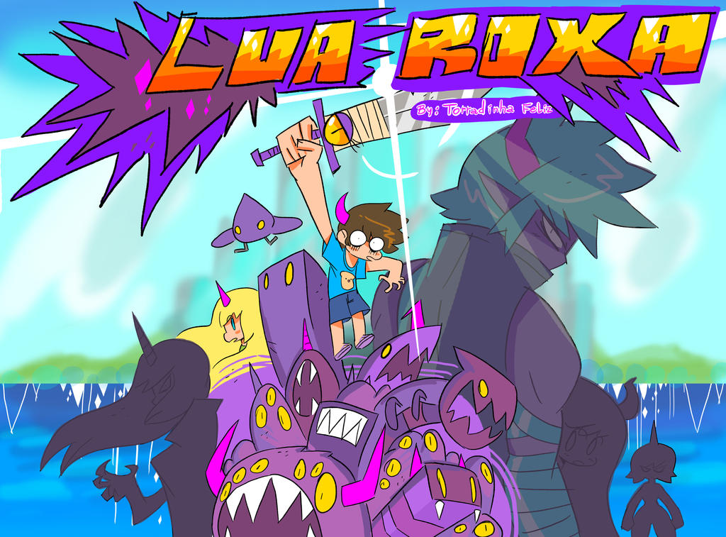 Lua Roxa comic wallpaper by Torradinhafeliz on DeviantArt
