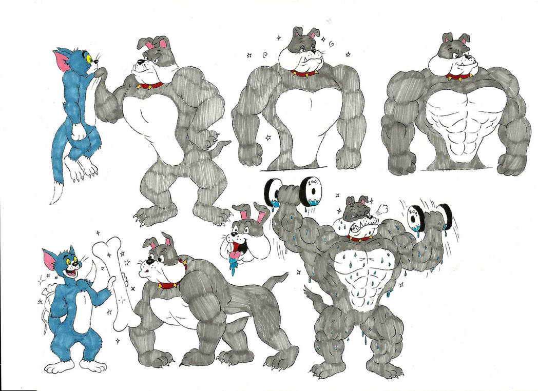 Том и Джерри muscle growth