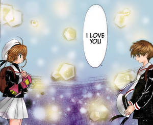 Sakura and Syaoran