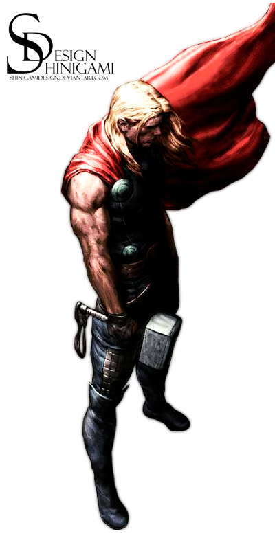 Thor - Render by ShinigamiDesign on DeviantArt