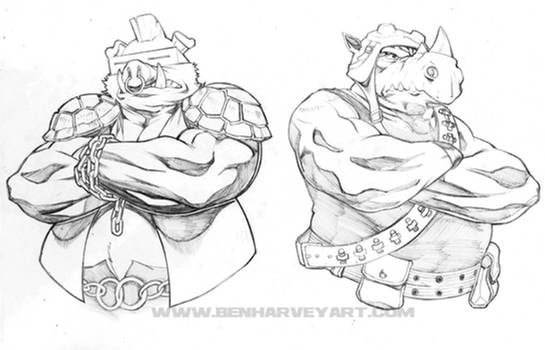 Bebop and Rocksteady