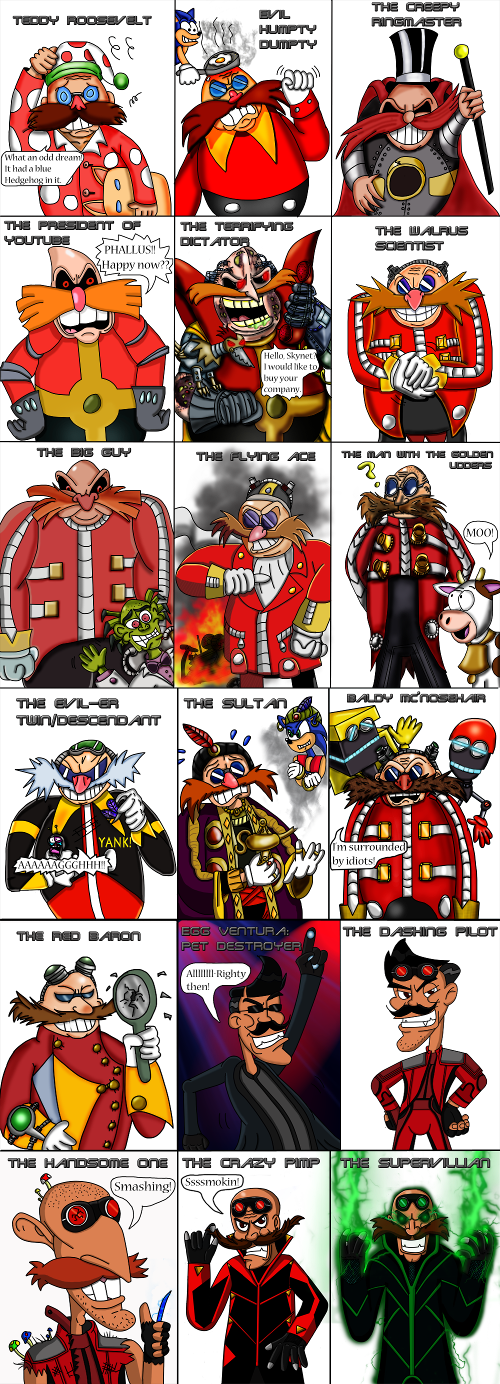 Sonic the Hedgehog - Dr. Ivo Eggman Robotnik / Characters - TV