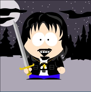 Luke the human in south park.