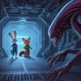 Judy and Nick vs Alien 3