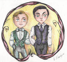 Downton Abbey (Thomas / James chibi)