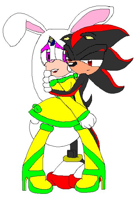 a hug from shadow