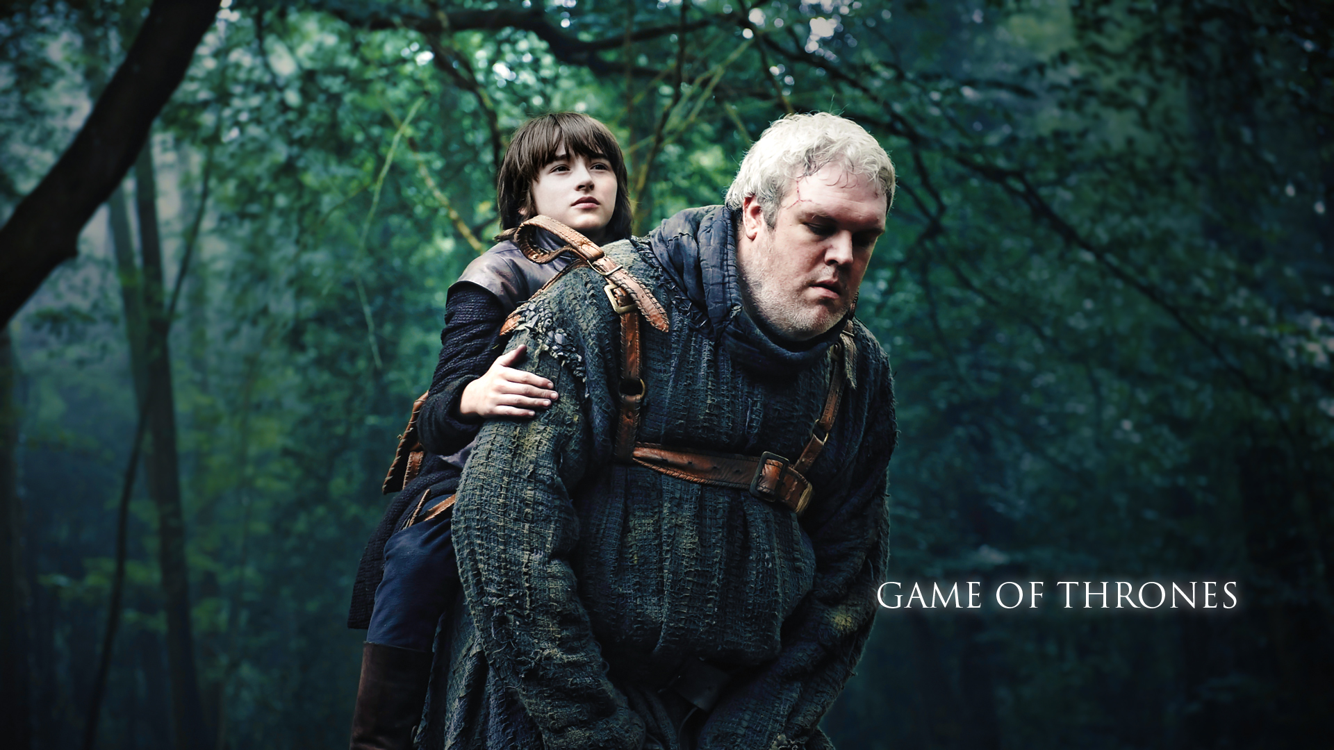 Bran and Hodor - Wallpaper 1920 x 1080