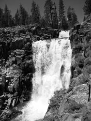 Webber Falls CA black an white