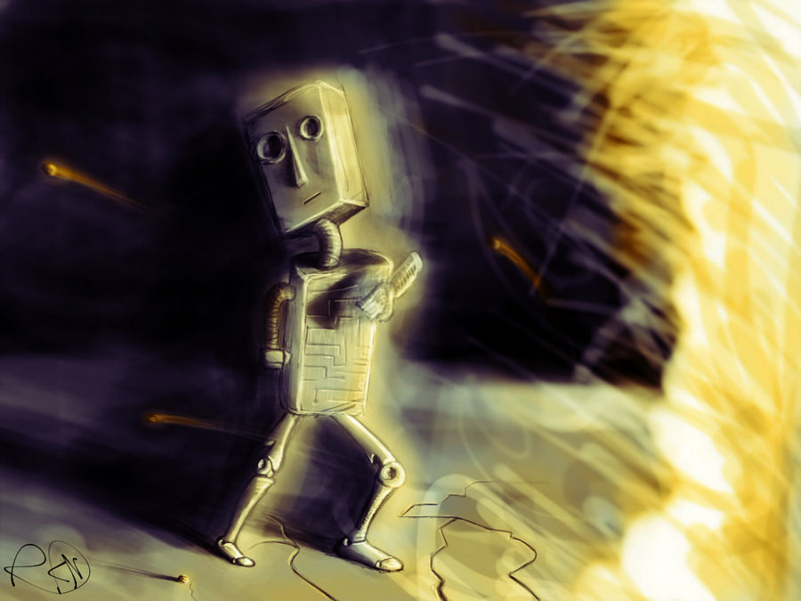 Robot Explodes Back Robotic Explosion by Akidnamedrakan on DeviantArt