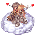 #2 Hazu'n'Ryoga snuggling in heaven by Nazue