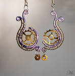 Steampunk earrings 11 by TheCraftsman