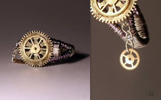 Steampunk ring 8