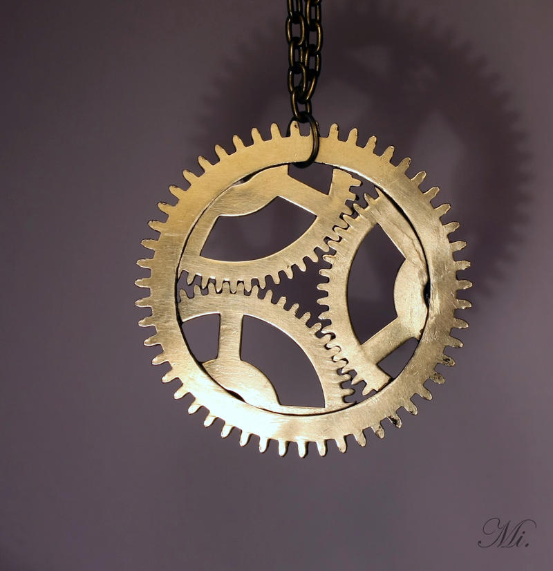 Steampunk pendant 42