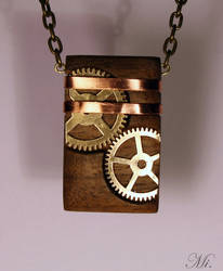 Steampunk pendant 48