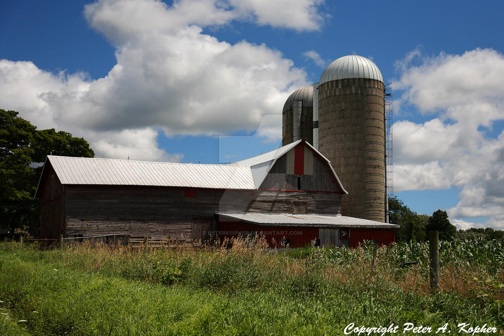 Silos and Barn