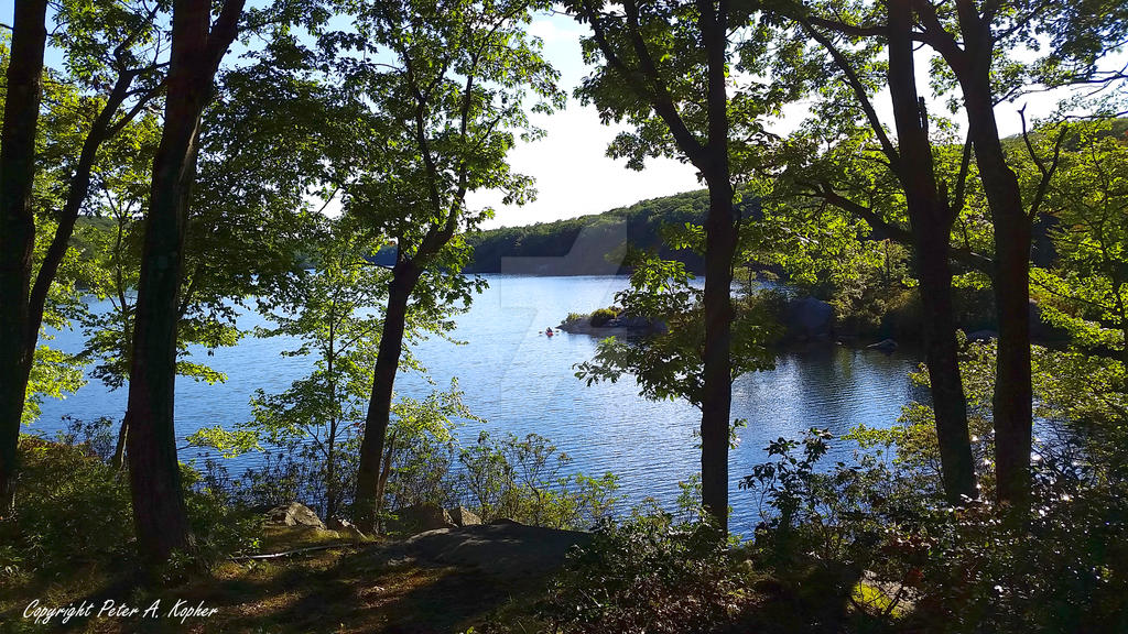 A Lone Kayaker