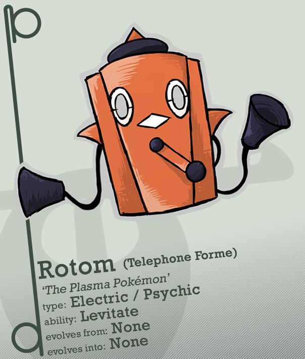 New Rotom Telephone Forme