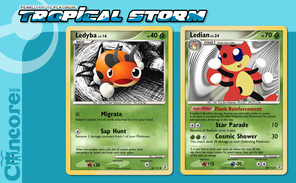 Ledtba Evolution Ledyba Evolution Chart