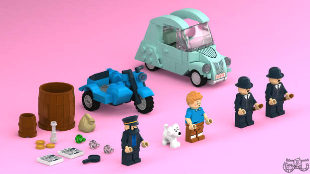 LEGO Tintin - The Full Set