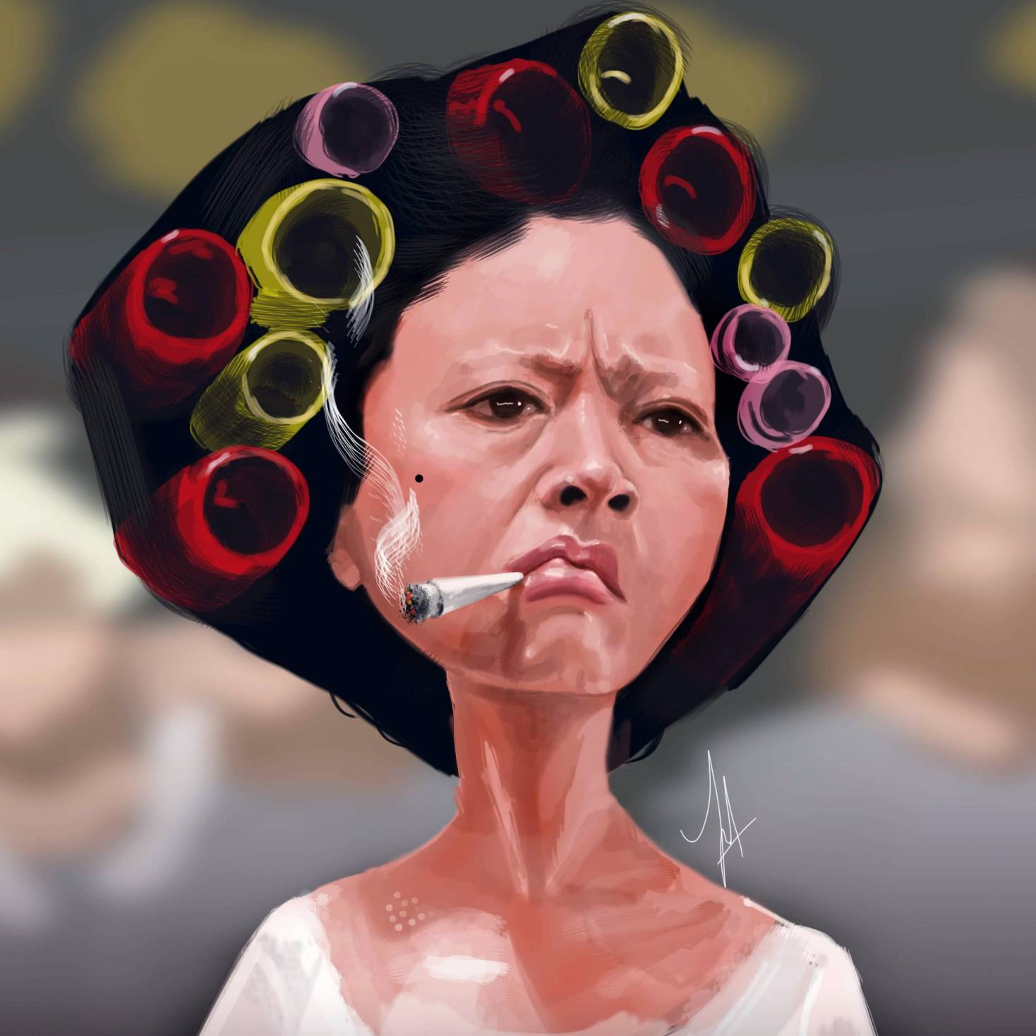 Kung Fu Hustle Landlady By Vtnca On Deviantart