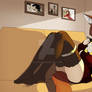 Agent Wolf and jasper Art