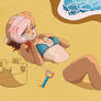 Bunny on the beach