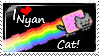 Nyan Cat Lover Stamp by backstreetsbaack