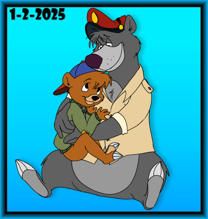 Baloo Render Baloo and Kit by Sheen-Estevez on DeviantArt