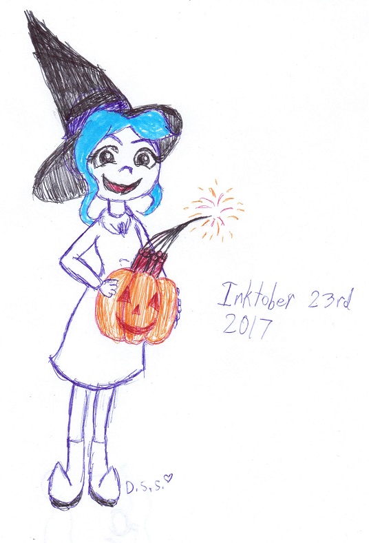 Inktober 23rd: Trick!