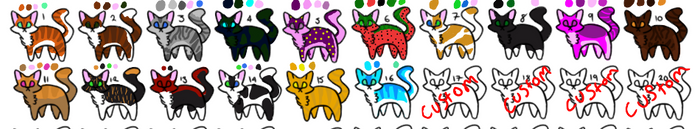 cheap Cat Adopts (OPEN 3/20)