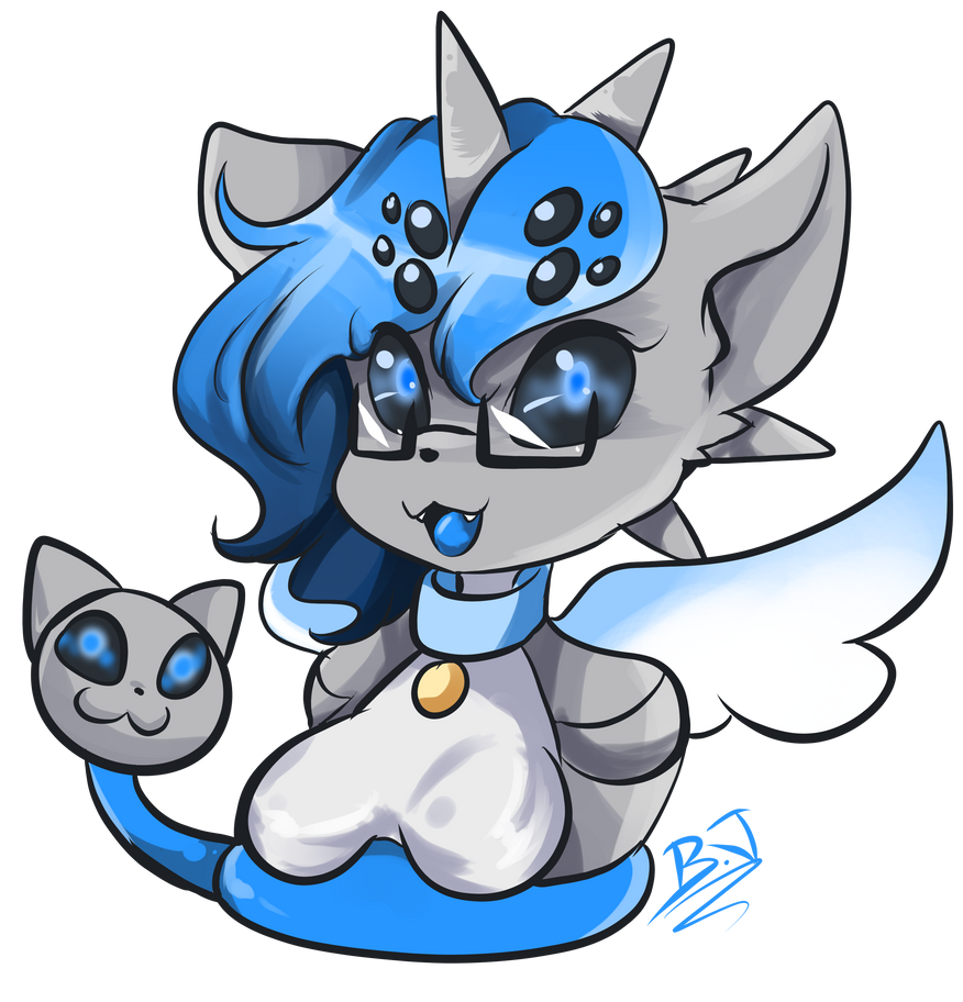 Comp Kitty Comm: Kitty~ by twintailmonkey on DeviantArt