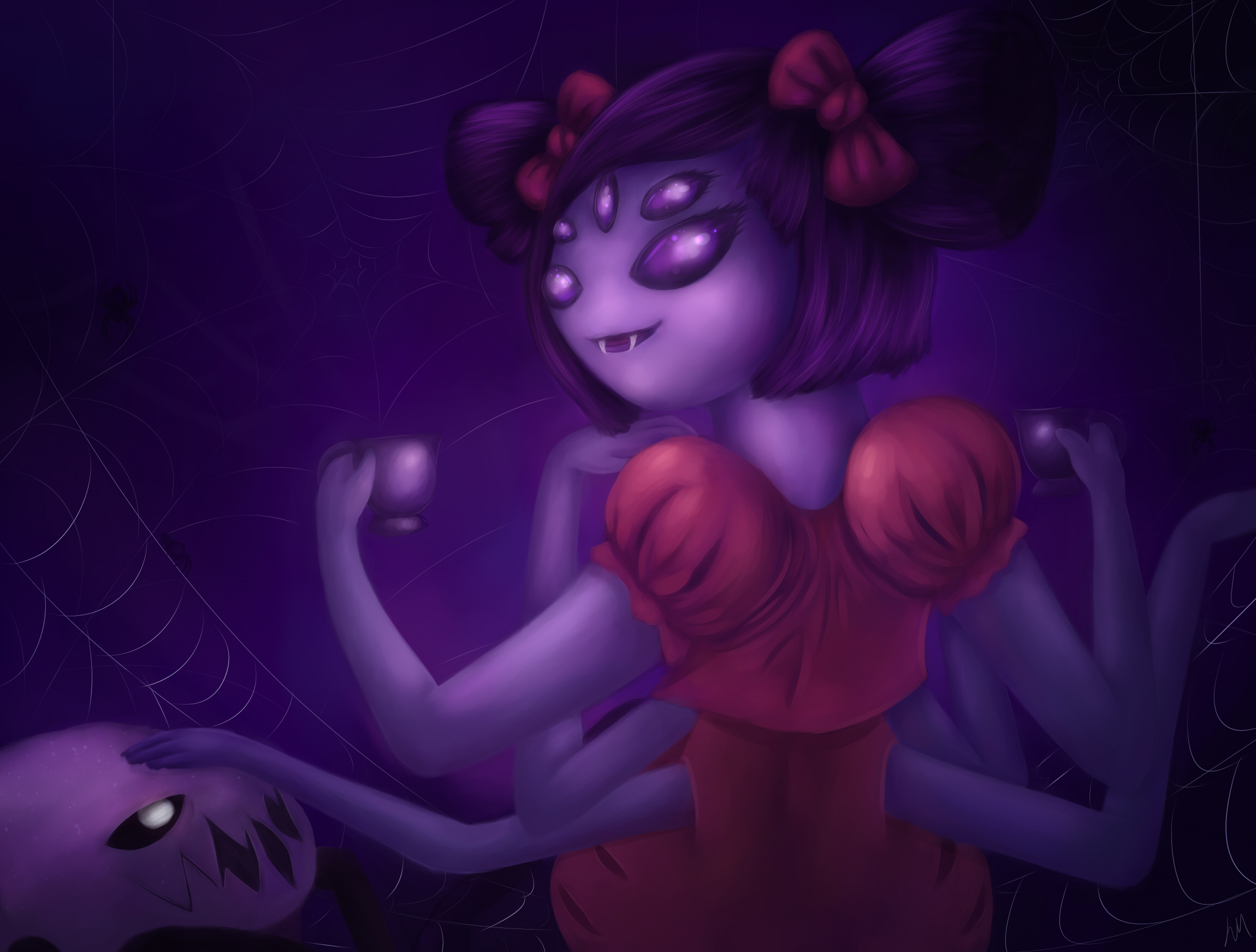 Muffet Undertale Fanart By Shademist030 On Deviantart Muffet Undertale Fanart By Shademist030 On Deviantart