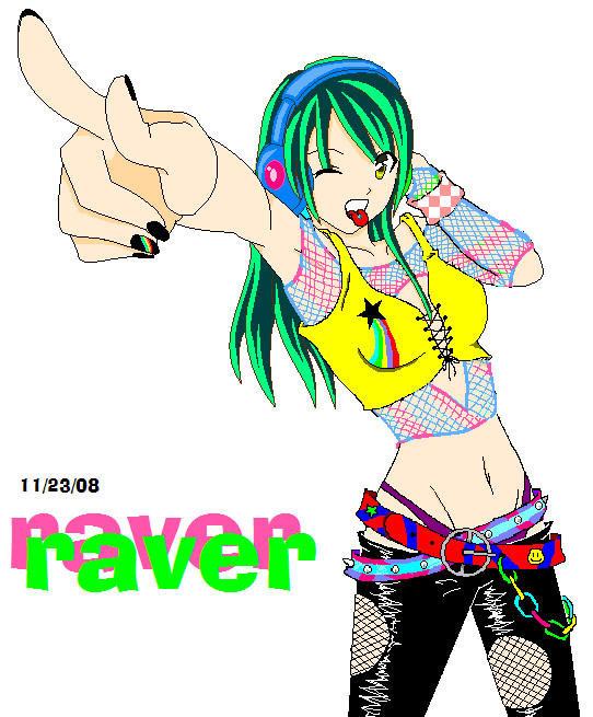 Raver at Heart by Kawaii-kiss-kiss on DeviantArt