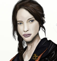 Katniss Digital Painting