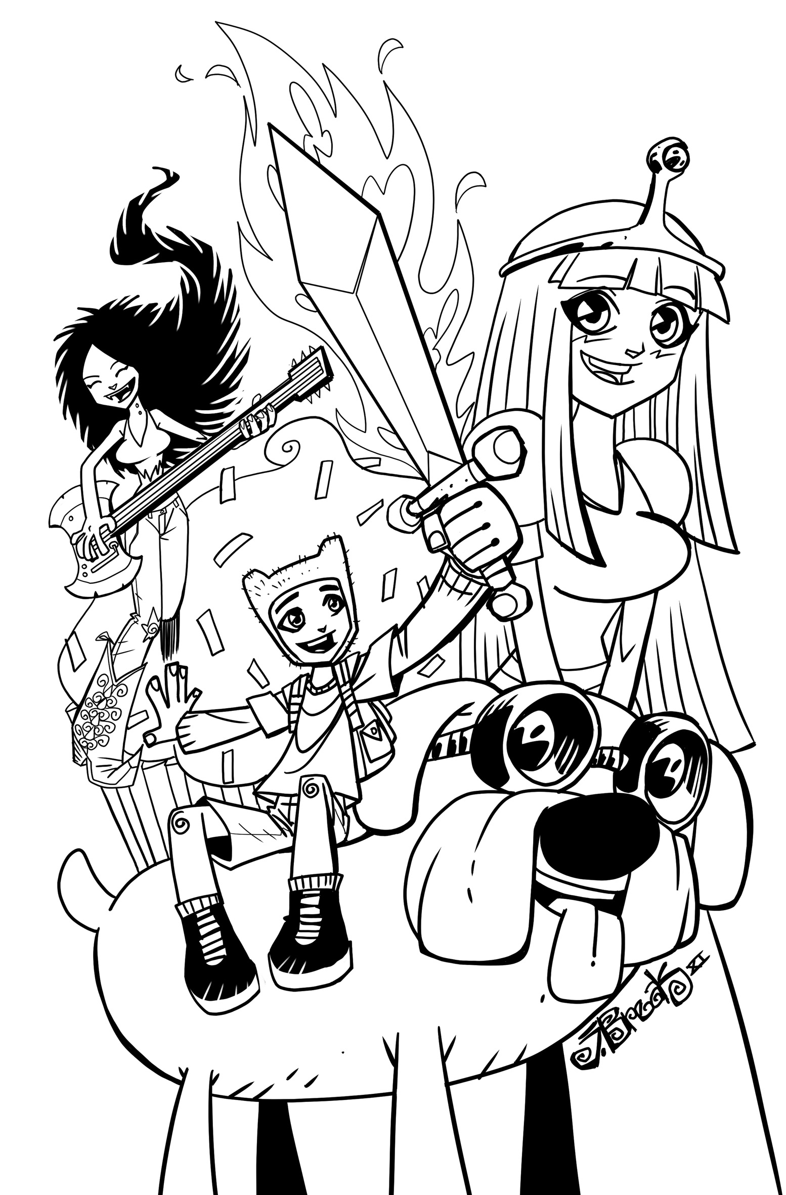 Adventure Time PinUp